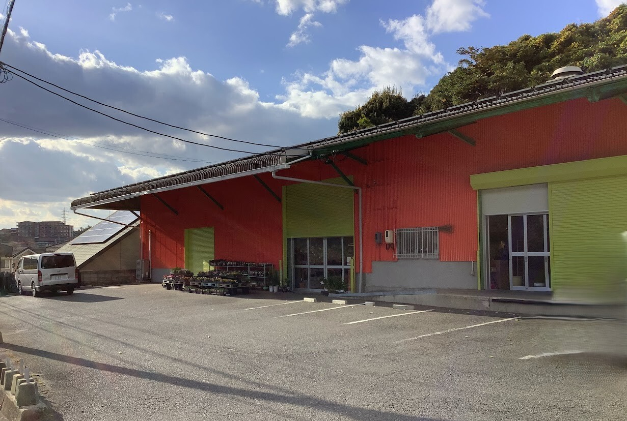 写真：花屋の外観